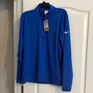 Nike Blue Dri-Fit Golf Performance Jacket